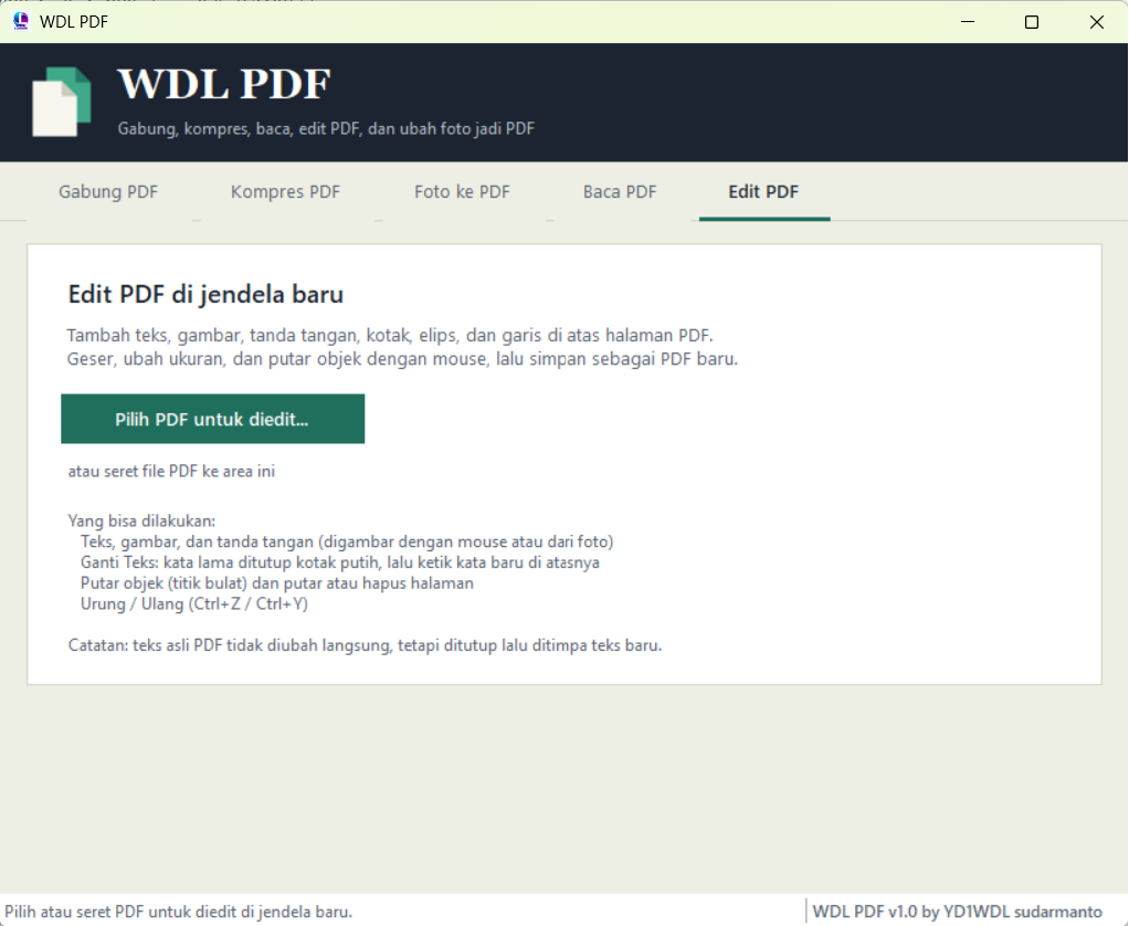 Tampilan WDL PDF ukuran penuh
